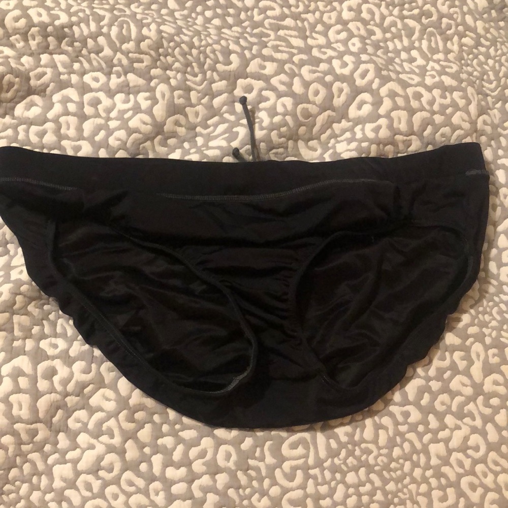 Like new Lands End size 16 black swim bottom